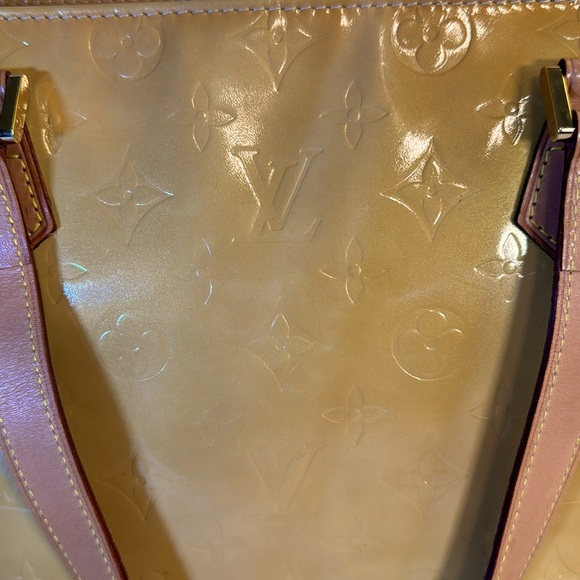 Louis Vuitton Monogram Noisette Vernis Houston Tote & Box with COA - Picture 3 of 17